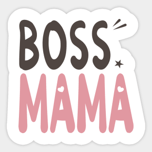 Boss Mama Sticker